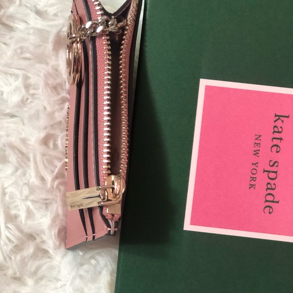 Kate Spade Morgan Cardholder, Salmon Pink - Picture 4 of 10